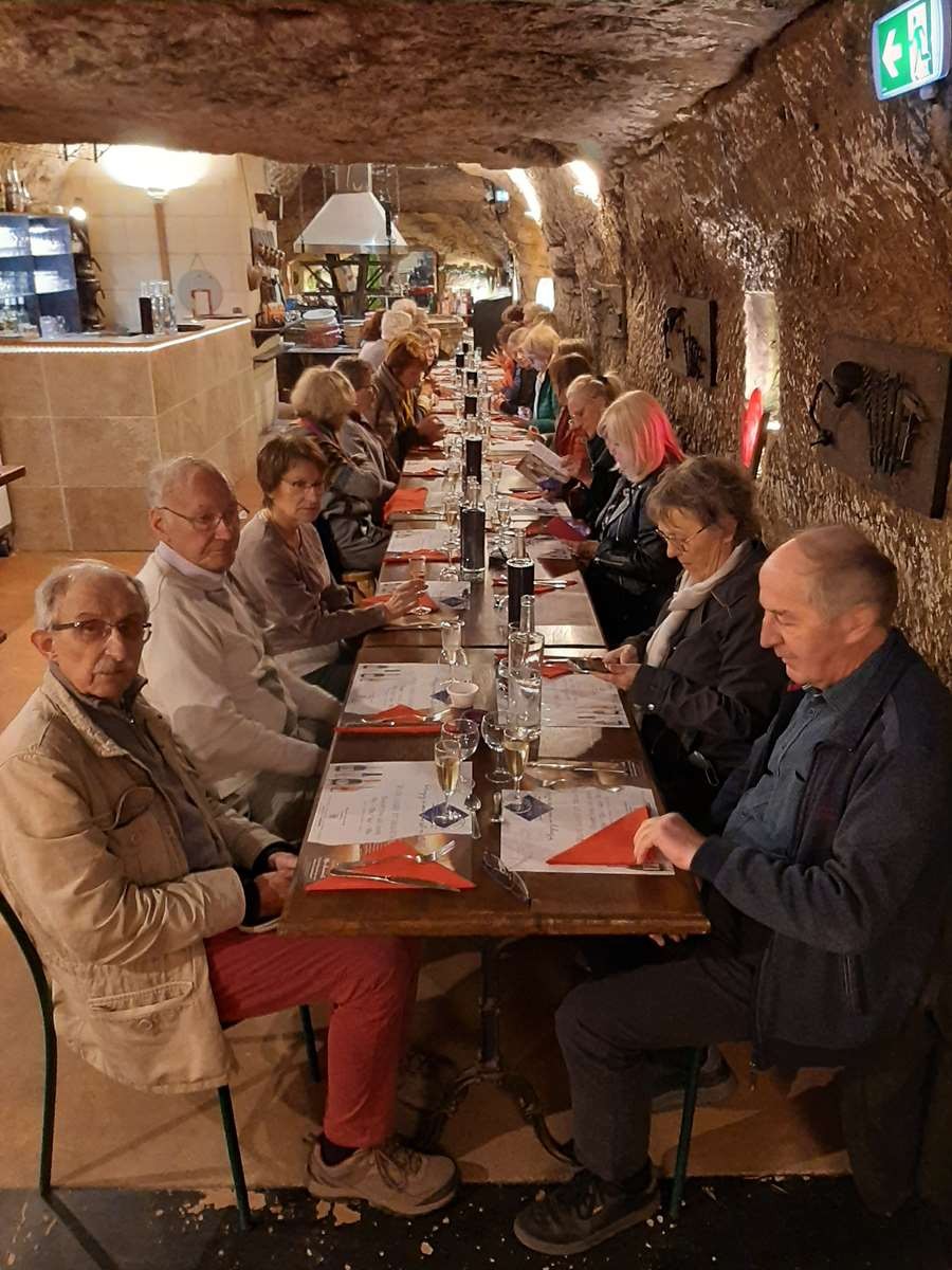 Déjeuner à Saumur