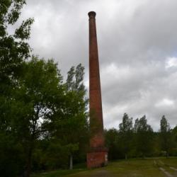 la cheminée de la papeterie Valvire